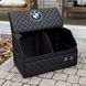 Органайзер в багажник с вышивкой BMW из экокожи, черный, 50 см, бокс в багажник 000006714 фото 3