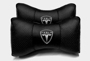 Подушка в машину на подголовник TESLA (Тесла), черный, 1 шт ORTG-TESLA-BLK фото