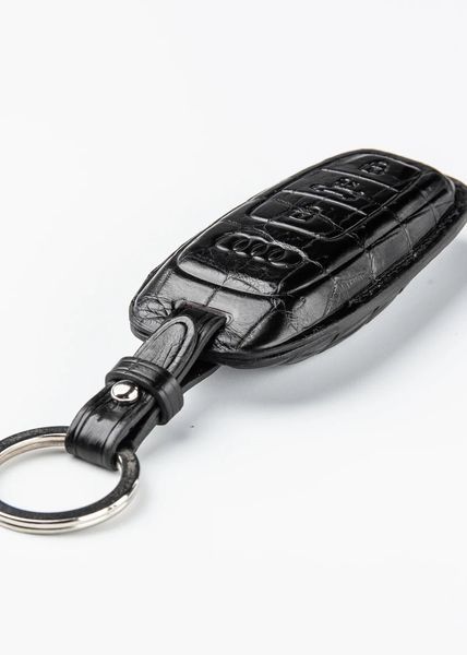 Кожаный чехол для ключа AUDI (Ауди) из крокодиловой кожи TM-814 TM-814-AU33 фото