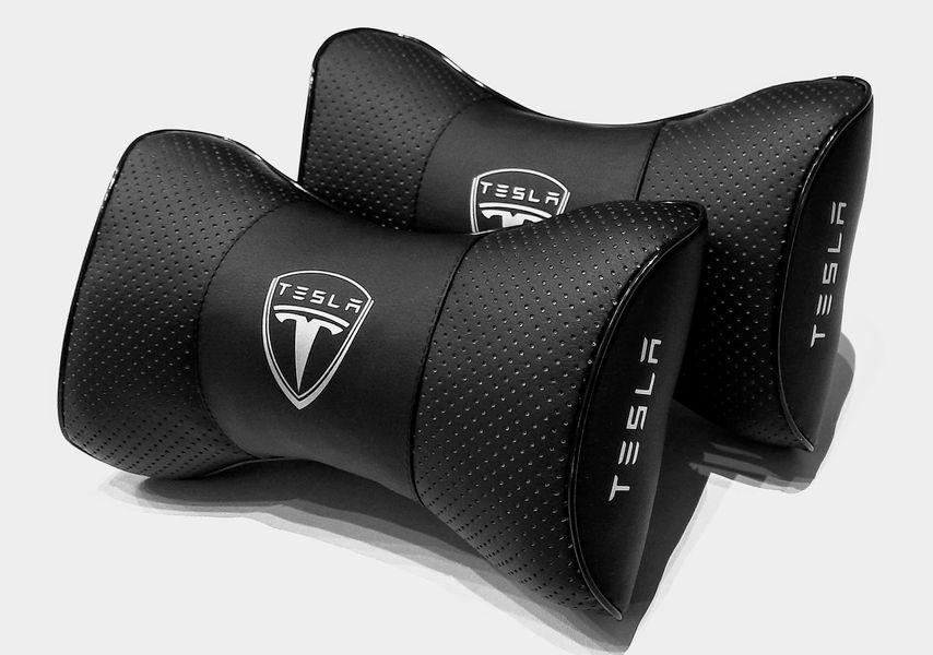 Подушка в машину на подголовник TESLA (Тесла), черный, 1 шт ORTG-TESLA-BLK фото