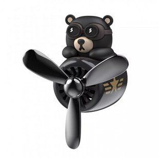 Многоразовый ароматизатор в машину на решетку ароматизатор в машину Pilot Bear black 328540001 фото