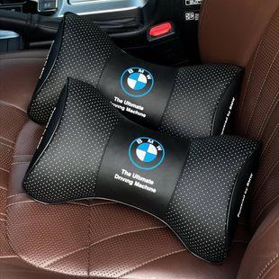 Подушка в машину на подголовник BMW (БМВ), черный, 1 шт ORTG-BMW-BLK фото