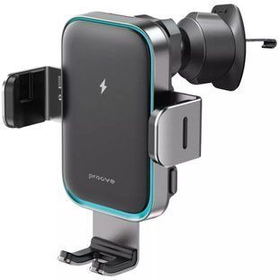 Автомобільний тримач з Бездротовим ЗП Proove Triple Clamp Pro 15W 000005639 фото