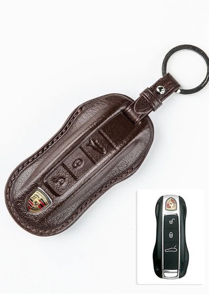 Кожаный чехол для ключа PORSCHE (Порше) TM-906 TM-906-PR44 фото