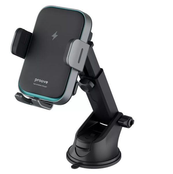 Автодержатель с Беспроводной Зарядкой Proove Triple Clamp Pro 15W 000005639 фото