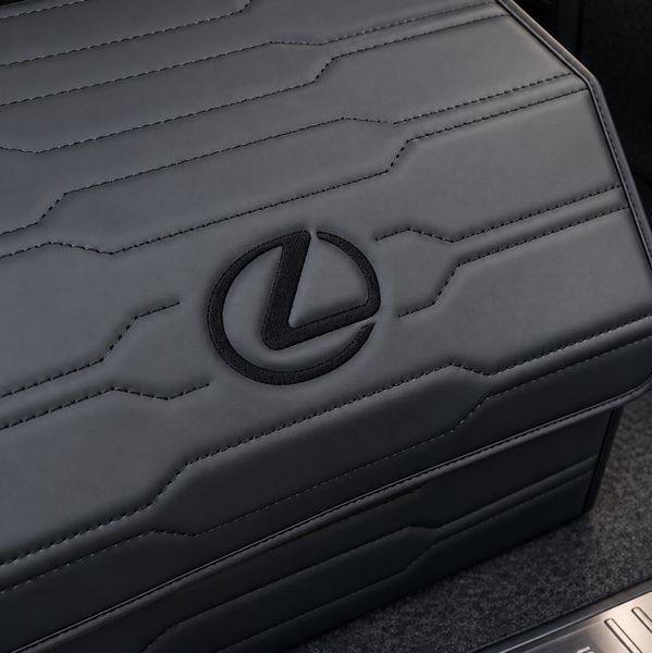 Органайзер в багажник авто Premium Pro Imperial з логотипом Lexus, розмір М 50 см, чорний 200043289 фото