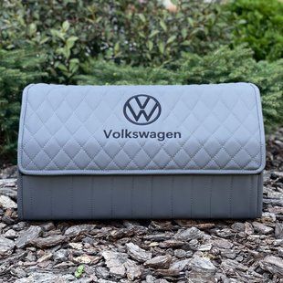 Сумка - органайзер в багажник Premium Timeless с вышивкой логотипа Volkswagen, размер L 65 см 200004108 фото