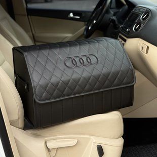 Сумка - органайзер в багажнике на магните Premium Timeless с вышивкой логотипа Audi, размер М 50 см 200041774 фото