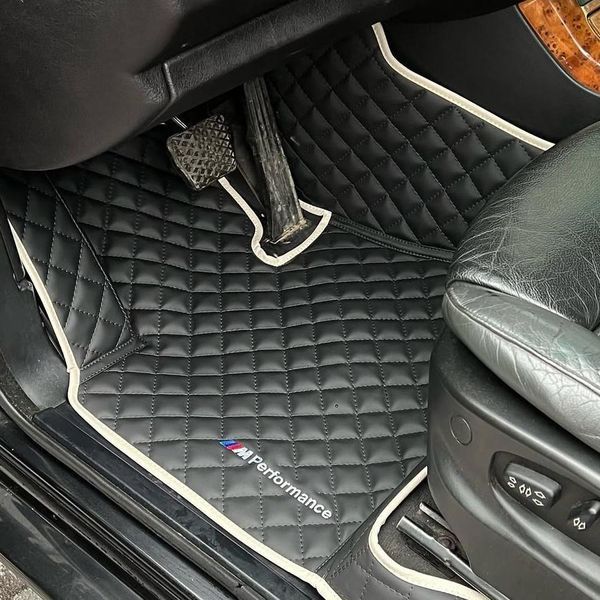 Коврики в машину с экокожи BMW в салон, черный H00021468 фото