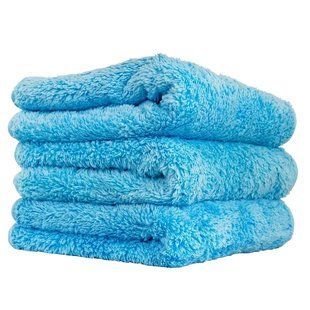 Полотенце из микрофибры, Shaggy Fur-Ball Towel, 3 шт, голубое, Chemical Guys MIC321_03 фото