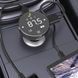 Адаптер автомобильный Proove FM Launcher Sound Sync 30W (PD+QC3.0) Type-C+USB+TF | Серый FMSS30110003 фото 1
