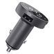 Адаптер автомобильный Proove FM Launcher Sound Sync 30W (PD+QC3.0) Type-C+USB+TF | Серый FMSS30110003 фото 5