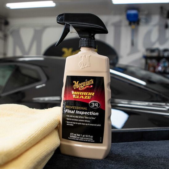 Очиститель для удаления паст инспекционный, Professional Final Inspection, Meguiar's, 473 мл M3416 фото