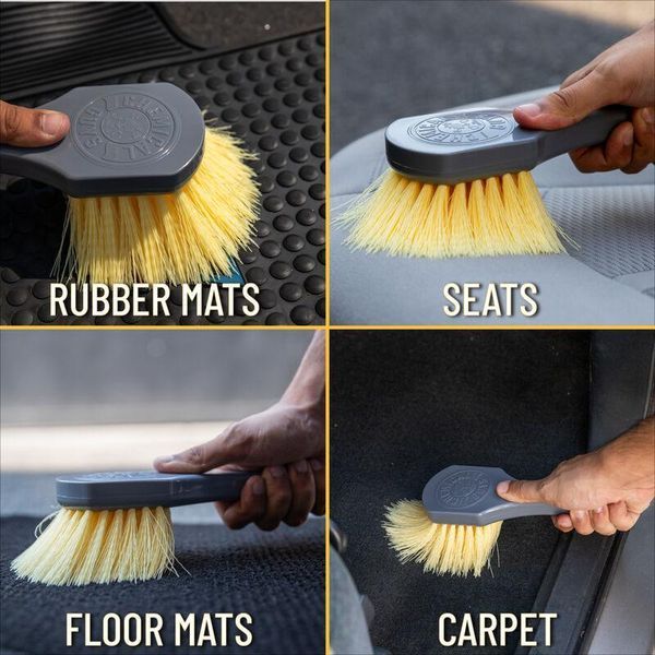 Щетка для ковров и интерьера Nice & Stiff heavy duty carpet & Interior brush, Chemical Guys ACCG02 фото