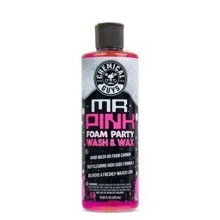 Автошампунь Mr. Pink Foam Party с воском для блеска автомобиля, Chemical Guys, 473 мл CWS221_16 фото