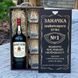 Подарочный набор под виски Заначка кума, четыре стакана, подарок на день рождения 19000006837 фото 1