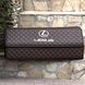 Органайзер в багажник с логотипом Lexus из экокожи, коричневый, 80см, бокс в багажник 200040984 фото 1