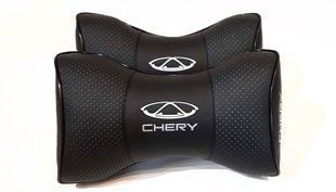 Подушка в машину на подголовник CHERY (Чери), черный, 1 шт ORTG-CHERRY-BLK фото