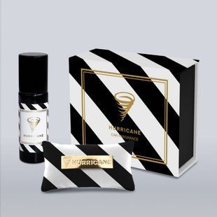 Ароматизатор в машину Hurricane BLACK AND WHITE Premium (аромасаше) 2991436529 фото