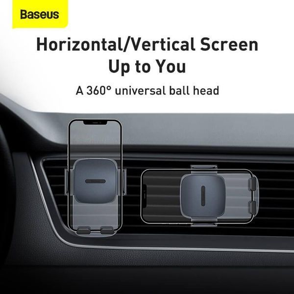 Держатель для телефона в машину BASEUS Easy Control Clamp Car Mount Holder (Air Outlet Version) |4.7-6.7"| SUYK000101 фото