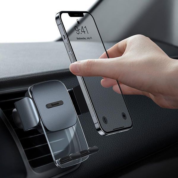 Держатель для телефона в машину BASEUS Easy Control Clamp Car Mount Holder (Air Outlet Version) |4.7-6.7"| SUYK000101 фото