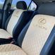 Накидки на сидіння АЛЬКАНТАРА з вишивкою LEXUS (Лексус), передній ряд, пайка 000006257 фото 2