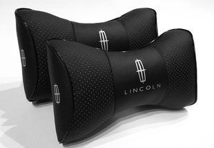 Подушка в машину на подголовник LINCOLN (Линкольн), черный, 1 шт ORTG-LINCOLN-BLK фото