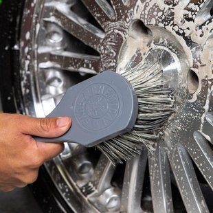 Щетка для детейлинга дисков и арок, Wheel Works Medium Duty Wheel & Body Brush, Chemical Guys ACCG09 фото