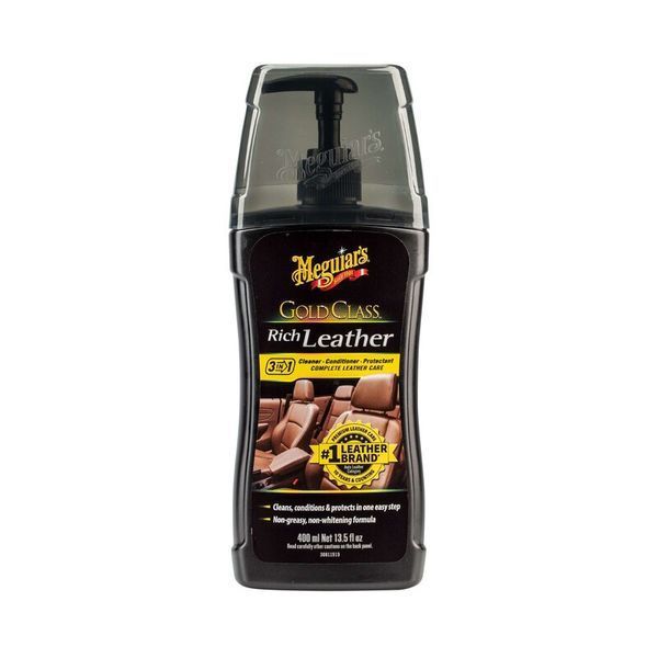 Гель для догляду за шкіряним салоном, Gold Class Rich Leather Gel, Meguiar's, 400 мл G17914 фото