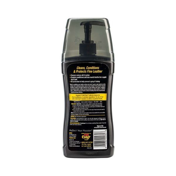 Гель для догляду за шкіряним салоном, Gold Class Rich Leather Gel, Meguiar's, 400 мл G17914 фото