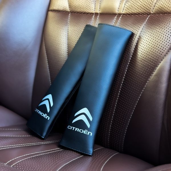 Накладка на ремінь безпеки CITROEN (Сітроен), чорний, 2 шт ORTN-CITROEN-BLK фото