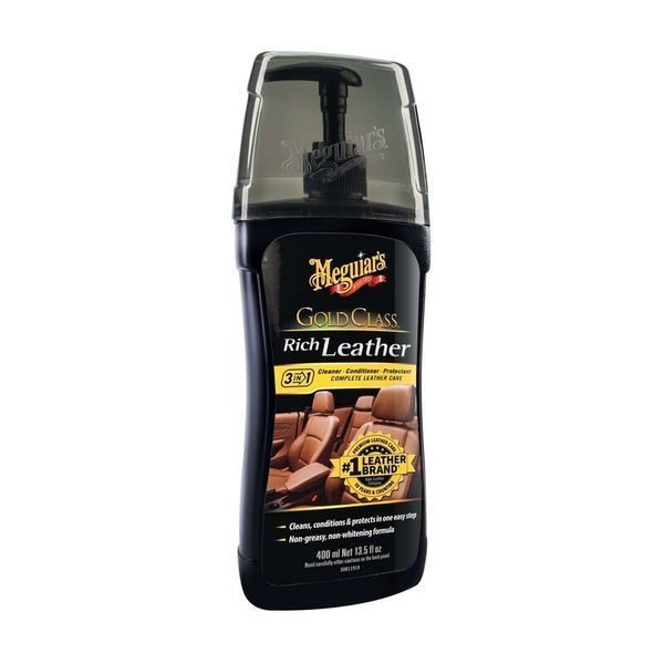 Гель для догляду за шкіряним салоном, Gold Class Rich Leather Gel, Meguiar's, 400 мл G17914 фото