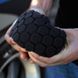 Аппликатор пенополиуретановый для полировки 3 фаза Hex-logic black finishing h& Pad, черный, Chemical Guys BUFX203 фото 1