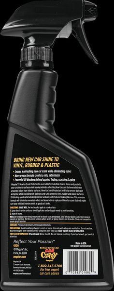 Средство для ухода за салоном, New Car Scent Protectant, Meguiar`s, 473 мл G4216 фото