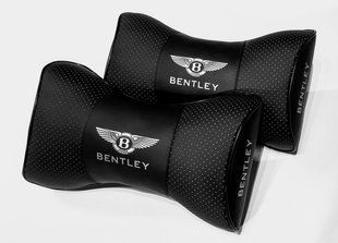 Подушка в машину на подголовник BENTLEY (Бентли), черный, 1 шт ORTG-BENTLEY-BLK фото