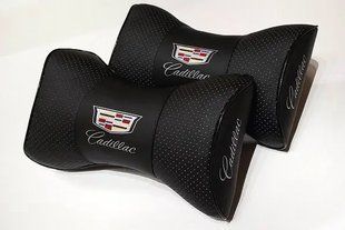 Подушка в машину на подголовник CADILLAC (Кадиллак), черный, 1 шт ORTG-CADILLAC-BLK фото