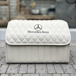 Автомобильный органайзер в багажник Premium Timeless с логотипом Mercedes, размер М 50 см 000006534 фото