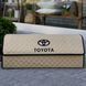 Органайзер в багажник с вышивкой Toyota, бежевый, 80 см, автомобильный органайзер в авто 000005279 фото 2