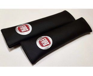 Накладка на ремінь безпеки FIAT (Фіат), чорний, 2 шт ORTN-FIAT-BLK фото
