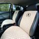 Накидки на сидіння АЛЬКАНТАРА з вишивкою ACURA (Акура), передній ряд, пайка 3745 фото 1