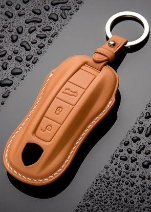 Кожаный чехол для ключа PORSCHE (Порше) TM-722 TM-722-PR33 фото