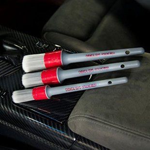Набор кистей для детейлинга, All In The Details Exterior Detailing Brushes, 3 шт, Chemical Guys ACC600 фото