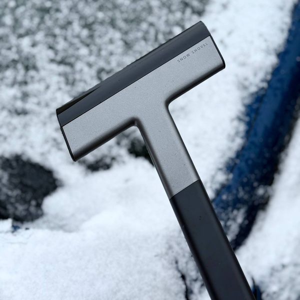 Автомобильный скребок для льда и снега Baseus Quick Clean Car Ice Scraper Черный/ Серый CRQU-01 фото