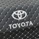 Органайзер у багажник з вишивкою Toyota, чорний з білою ниткою, 50 см, автомобільний органайзер в авто 00021093 фото 3