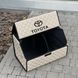 Органайзер в багажник на магните с логотипом Toyota из экокожи, черный, 50 см, сумка в багажник MP02133 фото 4