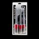 Набір пензлів для детейлінгу, All In The Details Exterior Detailing Brushes, 3 шт, Chemical Guys ACC600 фото 2