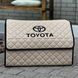 Органайзер в багажник на магните с логотипом Toyota из экокожи, черный, 50 см, сумка в багажник MP02133 фото 3