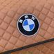 Органайзер в багажник с вышивкой BMW, коньячный, 65 см, автомобильный органайзер в авто ORG65-BMW-05 фото 4