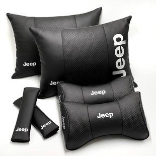 Подушки в машину JEEP (Джип), чорний, набор 6 шт ORTSET-JEEP фото