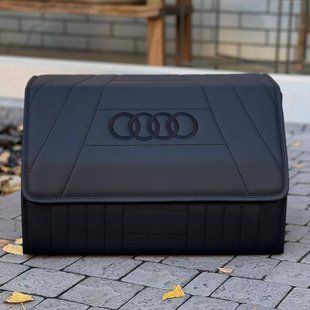 Автомобильный органайзер в багажник Premium Pro Elite с логотипом Audi, размер М 50 см 200041246 фото